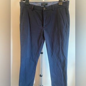 Banana Republic navy chino size 33x34